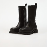 Tenisky Rick Owens DRKSHDW Leather Boots - Creeper Gabe Black EUR 8