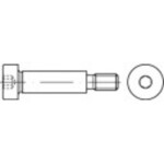 TOOLCRAFT 148036 lícovaná ramenná skrutka M8 80 mm vnútorný šesťhran ocel 25 ks; 148036