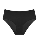 SENSE OF COTTON - Bezšvové midi nohavičky z organickej bavlny Triumph BLACK 42