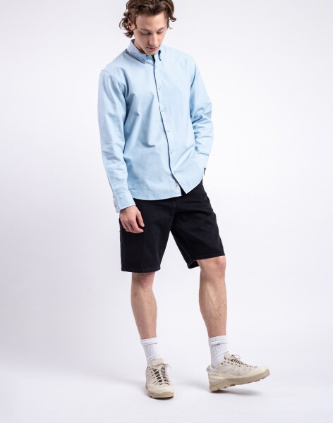 Carhartt WIP Single Knee Short Black stone washed 32