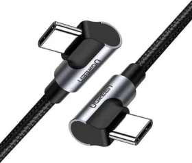 Ugreen US323 kábel USB-C na USB-C 2 m čierna / 60 W (UGR1091BLK)