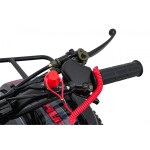 Mamido Detská benzínová štvorkolka RamiGO WILDPEAK 110CC čierno-červená