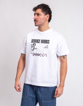 Service Works Garden Tee WHITE XL