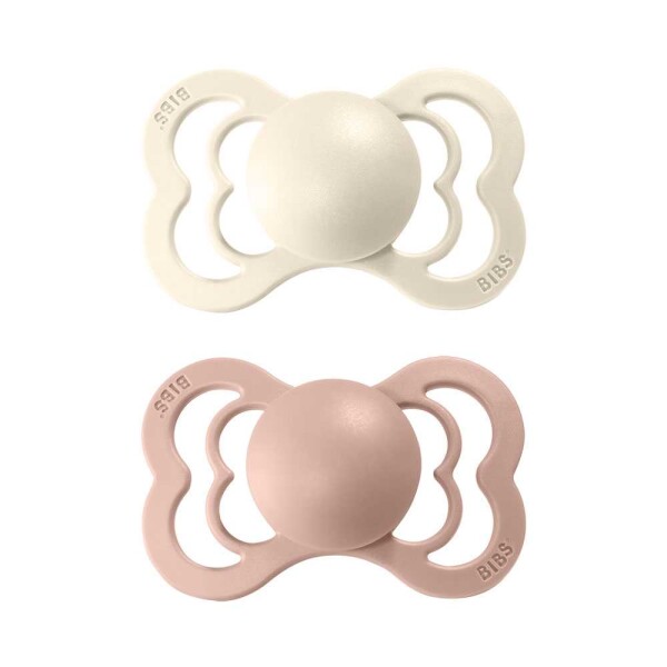 BIBS Supreme cumlík z prírodného kaučuku ivory/blush