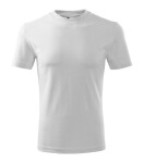 Klasické tričko unisex biele S