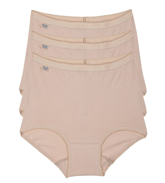 Dámske nohavičky sloggi Basic+ Maxi 3P - telové - SLOGGI YELLOW 50