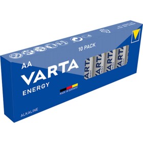 Varta Energy Batéria AA 10 ks / 1.5V / alkalická / v boxe (4106229410)