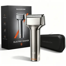 MAXGROOM WF-2037D strieborná / Holiaci strojček / Sieťkový / IPX7 vodeodolný