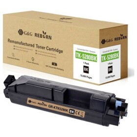 G&G Reborn remanufactured toner náhradný Kyocera TK-5280 čierna 13000 Seiten kompatibilná toner; 21296