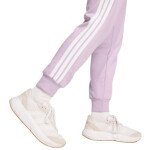 Dámske nohavice adidas Essentials 3-Stripes Fleece Slim Pants Pink JY3097 Dámske S