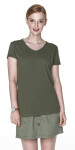 Dámske tričko LADIES LIFE 21253 khaki S