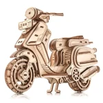 Little Story 3D drevená skladačka Sting Scooter