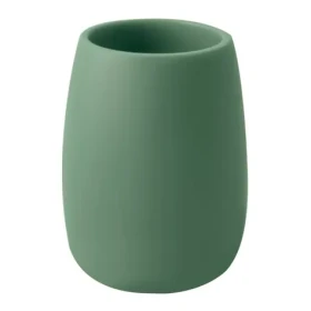 Spirella Sven kelímok na kefky zelený / polyresin (7610583218582)