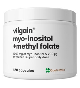 Vilgain Myo‑inozitol + metyl folát – 120 kapsúl