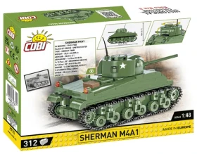 COBI 2715 Americký tank Sherman M4A1