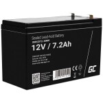 Green Cell AGM05 AGM05 olovený akumulátor 12 V 7.2 Ah olovená gélová (š x v x h) 151 x 95 x 65 mm plochý konektor 6,35 mm  odolné proti viacerým cyklom,; AGM05