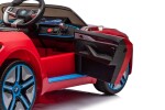 Mamido Mamido Elektrické autíčko BMW i4 červené 12V7Ah EVA kolesá ECO Koža
