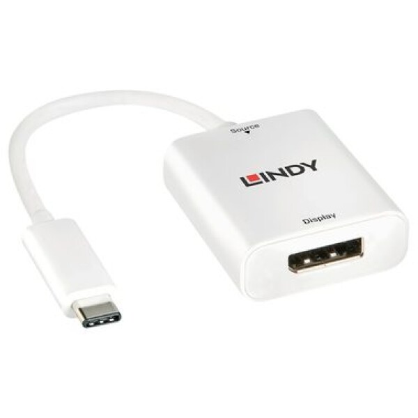 Lindy konvertor USB 3.1 typ C na DisplayPort 4K60 (43245)