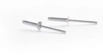 HAUSHALT Nity hliník-oceľ 4,0x6 mm 50 ks / Nity / O 4,0 mm / dĺžka 6 mm (10025130)