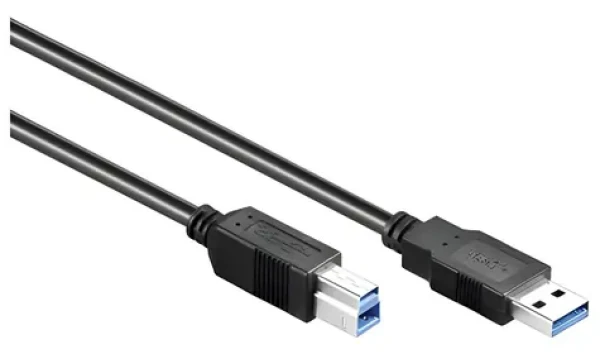 Good Connections USB 3.0 AB čierna / Kábel / USB-A - USB-B / 5 m / USB 3.2 Gen 1 (2710-S05)