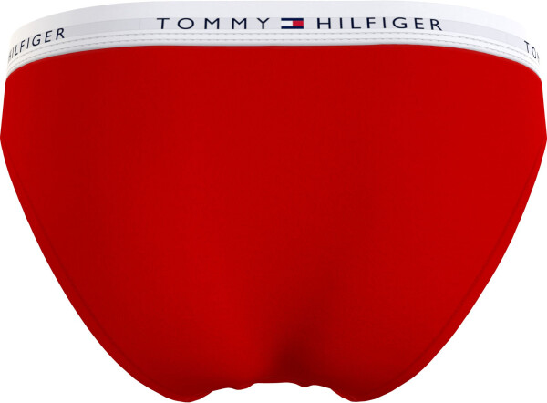 Dámske nohavičky CURVE TOMMY ICONS LOGO WAISTBAND BRIEFS UW0UW04018XLG červená TOMMY Hilfiger