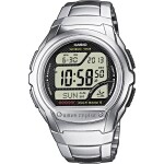 Casio DCF náramkové hodinky WV-58DE-1AVEG (d x š x v) 53.4 x 43.7 x 12 mm strieborná Materiál puzdra=nerezová ocel, Rezinát Materiál remienka=nerezová ocel; WV-58DE-1AVEG