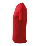Klasické tričko unisex červené XL