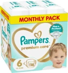 Pampers Premium Care 116 ks / Plienky / Veľkosť 6 (13-18 kg)