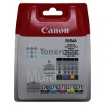 Canon originálny toner CLI-571XL C/M/Y/BK + 50x PP-201 (0332C005)