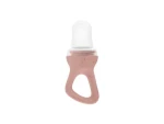 KikkaBoo Kŕmiace hryzátko Platinum Silicone Blush / Hryzátko / 100% silikón / Od 6 mesiacov (31302050043KB)