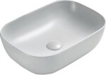 MEXEN - Rita umývadlo na dosku 45 x 32, platinová mat 21084563