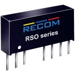 RECOM RSO-2412DZ DC / DC menič napätia -12 V, 12 V -0.042 A 1 W Počet výstupov: 2 x; RSO-2412DZ