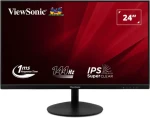 24" ViewSonic VA24E2-H čierna / Monitor / IPS / FHD 1920x1080 / 144Hz / 250cd/m2 / HDMI / VESA 75x75 (VA24E2-H)