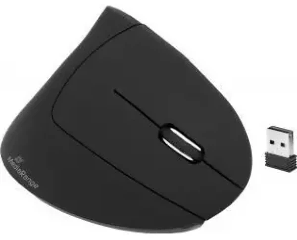 MediaRange MROS212 čierna / Optická myš / 1000 DPI / USB / 3 tlačidlá / 1,5 m (MROS212)