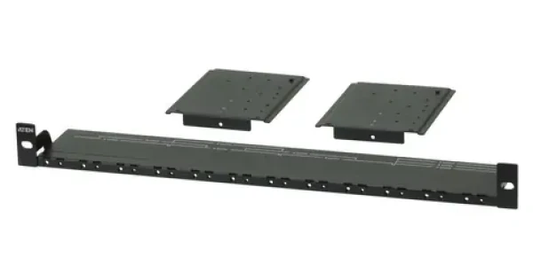 Aten Montážna sada do racku čierna / Montážna sada / 1U / Šírka 482,4 mm (VE-RMK1U)