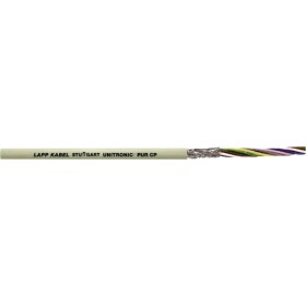 LAPP 32803/100 dátový kábel UNITRONIC® PUR CP 5 x 0.25 mm² sivá 100 m; 32803/100