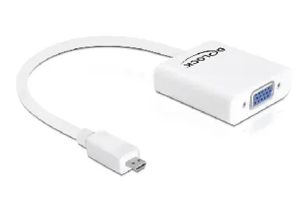 DeLock adaptér HDMI MICRO (M) - VGA (F) (65347)