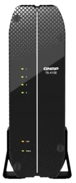 QNAP TS-410E-8G / 4core 2.6GHz / 8GB RAM / 4x 2.5 SATA / 2x 2.5GbE / 4x USB 3.2 / 1x 4K HDMI / bez vetráčikov (TS-410E-8G)