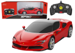 RASTAR Auto na diaľkové ovládanie R/C Ferrari SF90 Stradale 1:18 Rastar červené