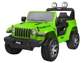 Mamido Detské elektrické autíčko Jeep Wrangler Rubicon 4x4 zelená