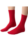 Dámské žebrované ponožky model 16327067 Merino - Steven černá 38-40