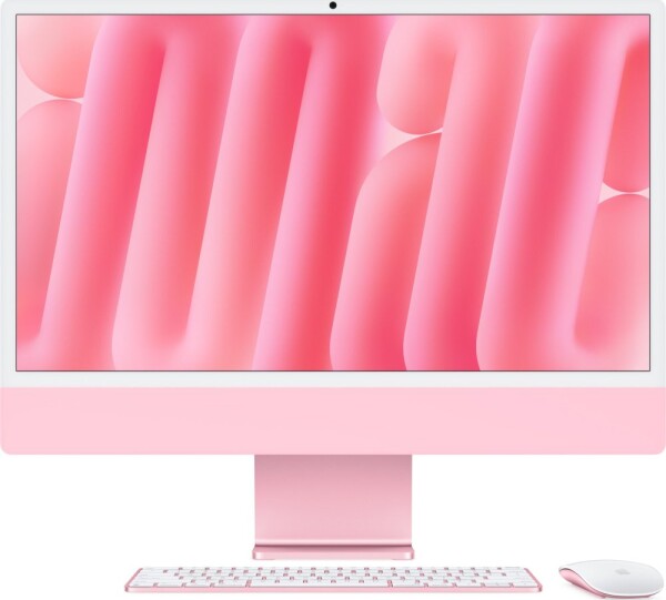 Apple iMac 24” 4.5K Retina, Apple M4 10C CPU, 10C GPU/16GB/256GB SSD/Pink/SWE