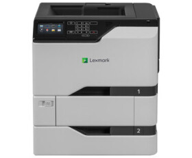 Lexmark CS720dte / A4 / Farebná laserová tlačiareň / 2400x600 dpi / tlač / USB amp; LAN (40C9137)