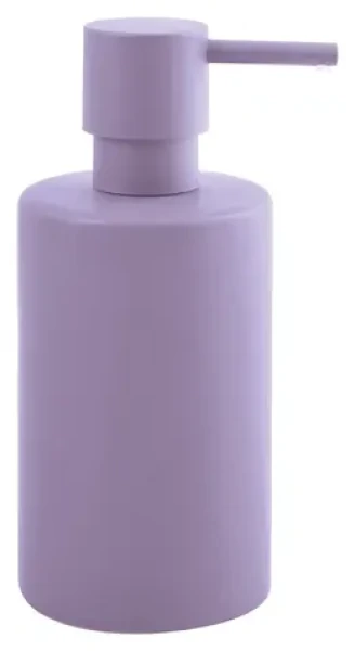Spirella TUBE-Matt matne fialová / Dávkovač mydla / Keramika / 300 ml