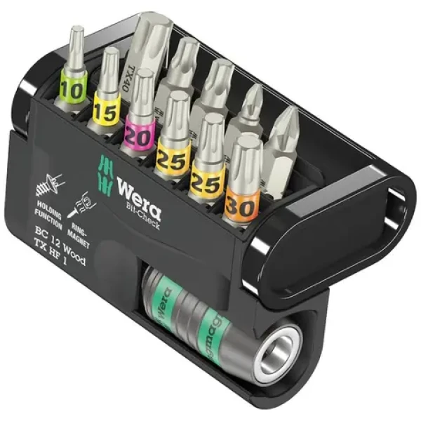 Wera Bit-Check 12 Wood TX HF 1 - 12 dielny (05057435001)