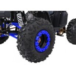 Mamido Detská benzínová štvorkolka RamiGO WILDPEAK 110CC čierno-modrá