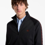 Mikina FRED PERRY Contrast Tape Track Jacket Black XL