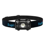 Superfire HL06 čierna / Čelovka / 500 lm / USB nabíjanie / IPX4 (HL06)