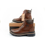 Wrangler Nevada pánske sobolie topánky topánky elegantné módne šnurovanie hnedé 44