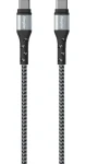 Energizer C521CKSL strieborná / Kábel / USB-C - USB-C / 2 m (C521CKSL)